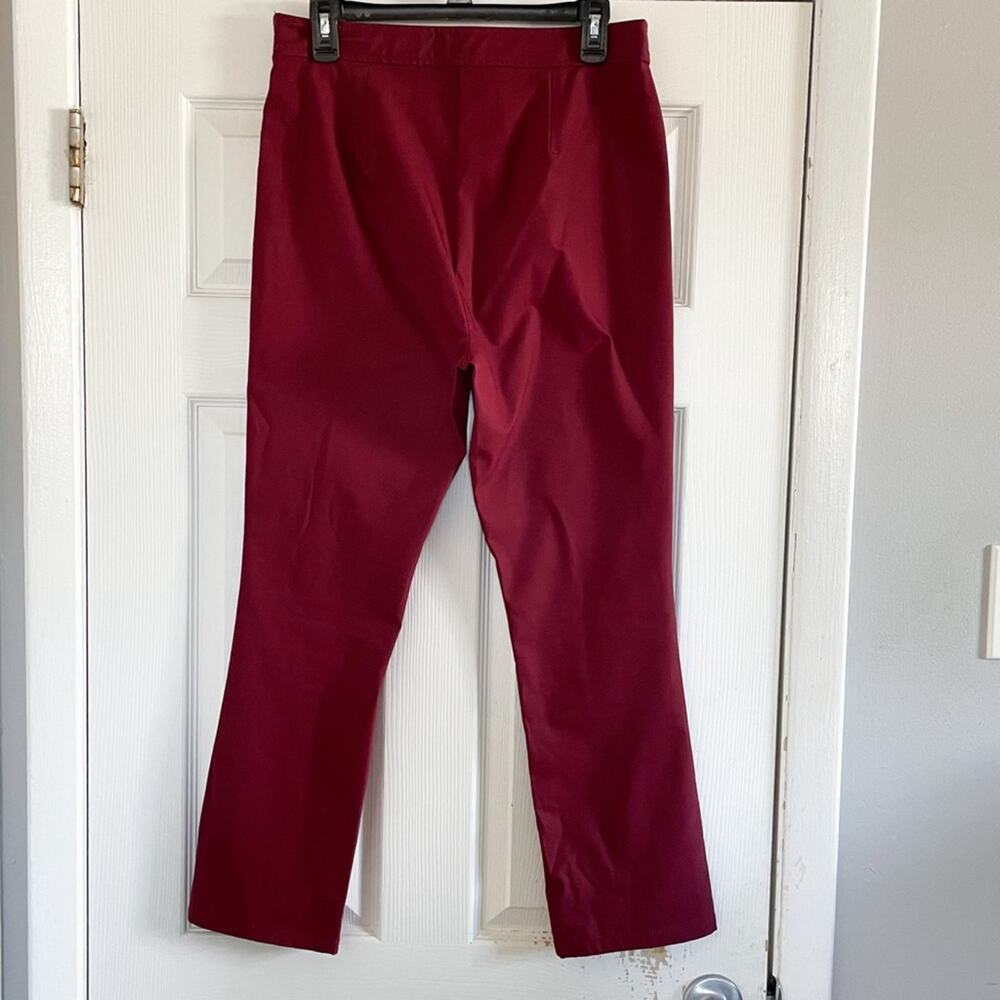 Theory Deep Raspberry Bimsa Approach Ankle Length… - image 7